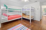 Bedroom 3 - Twin bunk bed sets in this bright bedroom perfect for the kids